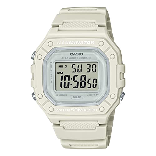 [カシオ] CASIO スタンダード デジタル 腕時計 W-218HC-8AV メンズ レディース チープカシオ チプカシ ベージュ 海外モデル [並行輸入品]